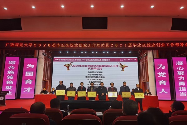 【喜讯】马克思主义学院获评学校2020年毕业生就业创业服务育人工作优秀单位