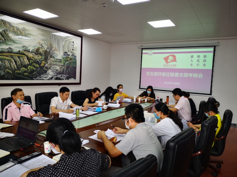 马克思主义学院党委举行理论学习中心组2020年第三次集中学习