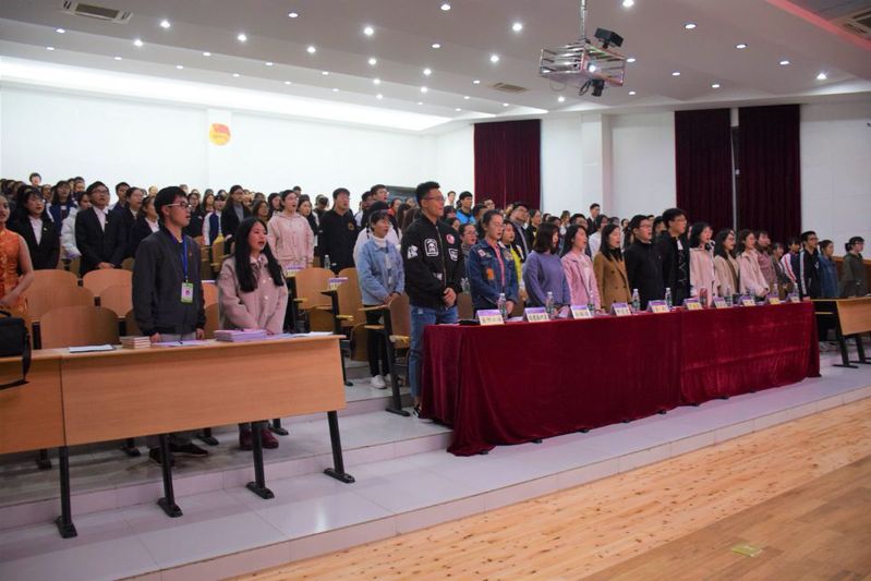 我院2018—2019学年第一学期团支部考评大会圆满结束