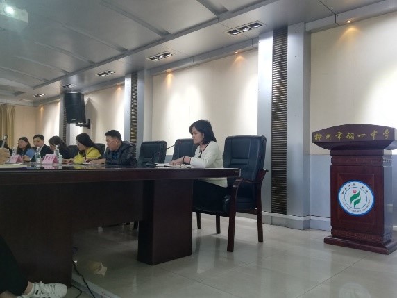 马克思主义学院领导老师到柳州市钢一中学指导实习工作