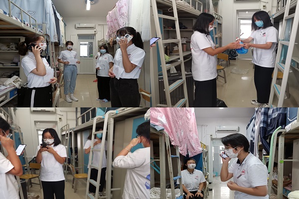 【新生入学教育】马克思主义学院组织开展2021级新生新冠肺炎疫情应急防控演练