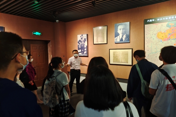 2021级马克思主义理论团支部开展“六个一”红色基地打卡活动——参观八路军桂林办事处纪念馆
