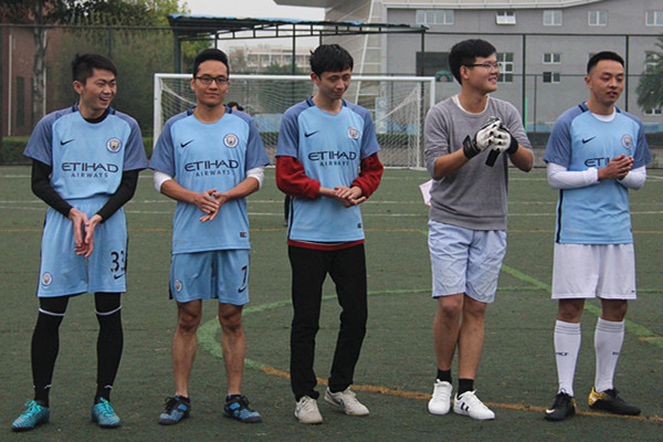 马克思主义学院积极参加广西师范大学第十二届足球联赛