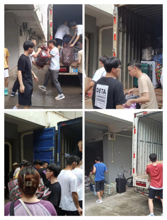 “弘扬志愿服务精神，展现青年有为担当”——马克思主义学院党员先锋队投身21级研究生宿舍搬迁 志愿服务活动