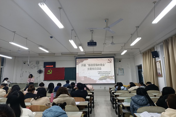 马克思主义学院研究生思政专业党支部开展 “锻造坚强的堡垒”主题党日活动