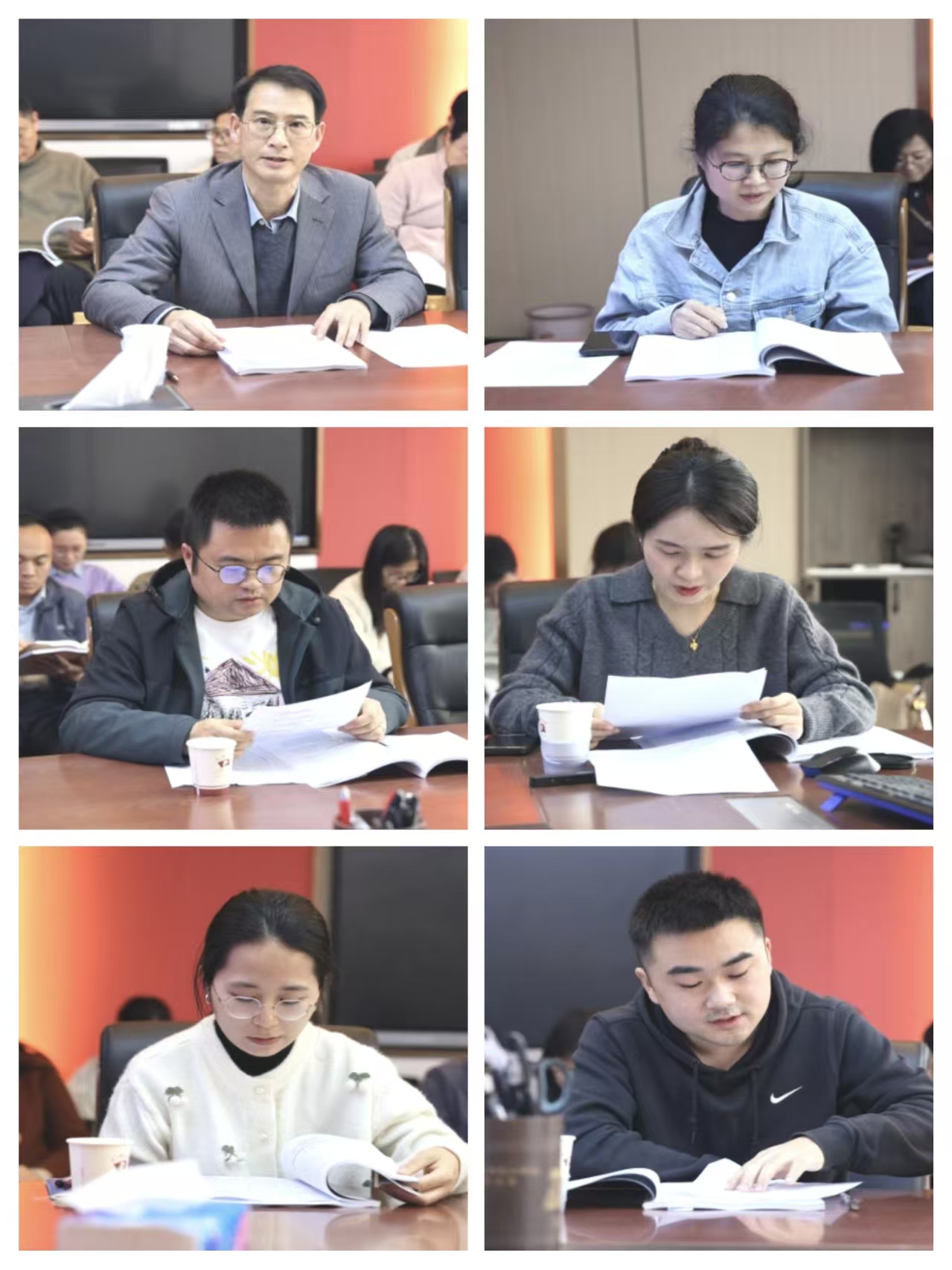 马克思主义学院党委召开2025年度党支部书记现场述职考核测评会