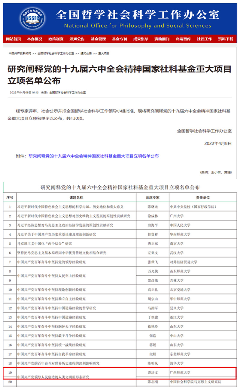 【喜讯】我校马克思主义学院实现国家社科基金重大项目立项历史性突破